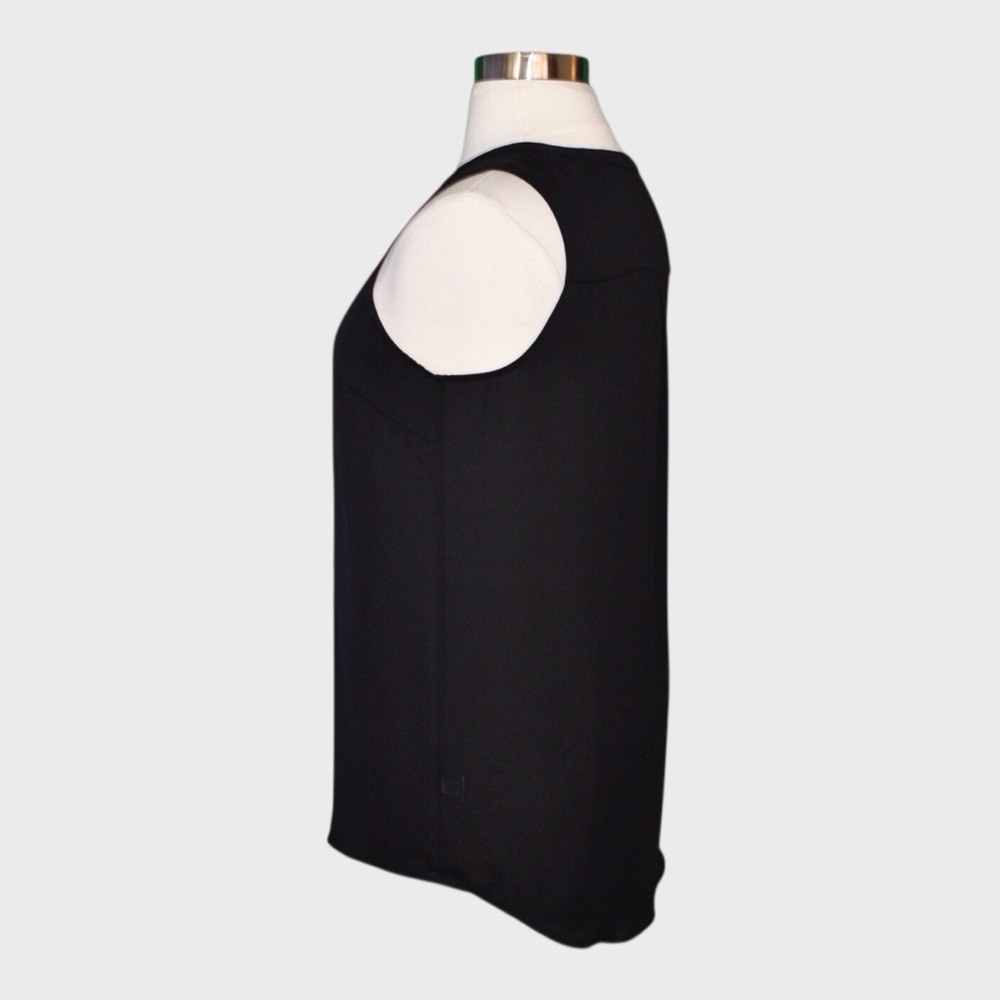 Apt 9 Sleeveless Split Neck Tunic Blouse - Picture 3 of 5
